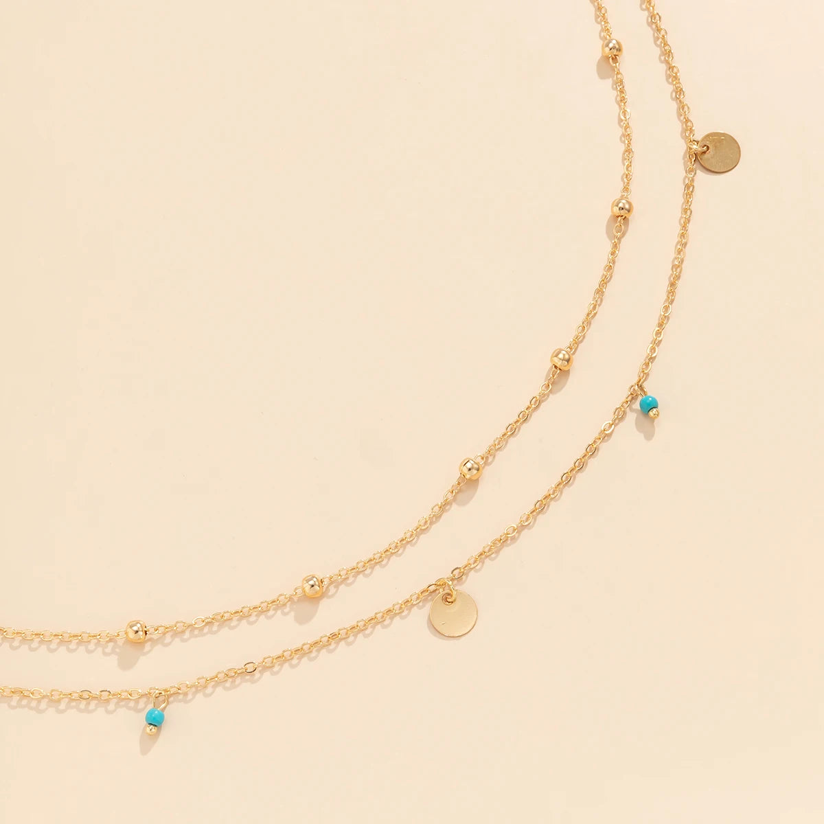 Boho multilayer waist chain minimalist belly chain body jewelry