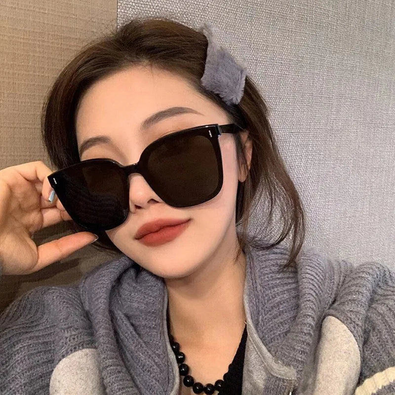Black Square Sunglasses