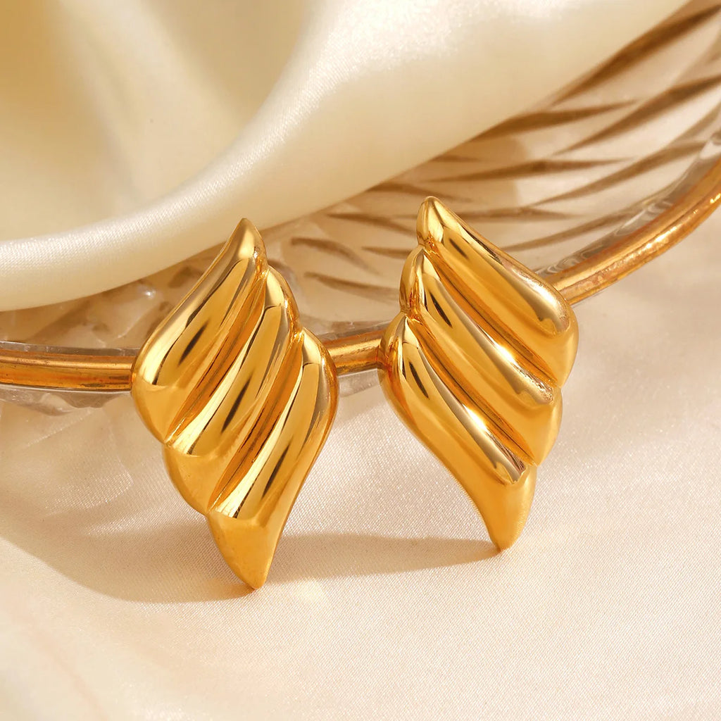 Gold & Silver Knot Hoop Earrings Set