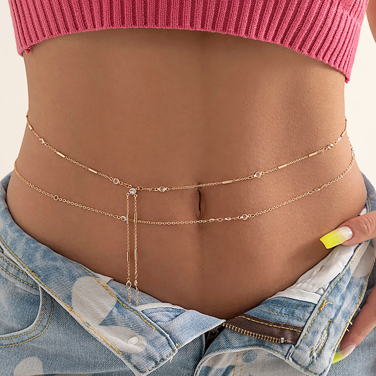 Crystal Waist Chain