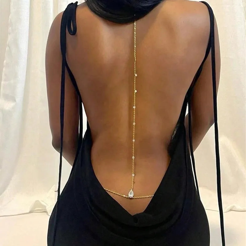 Rhinestone Body Chain