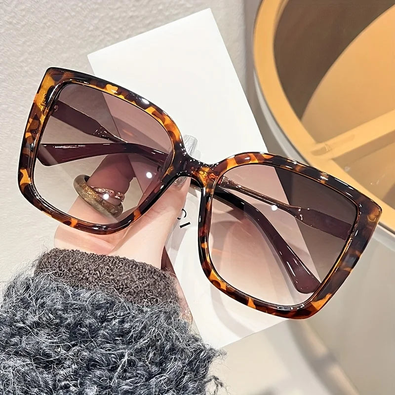 Tortoiseshell Square Sunglasses
