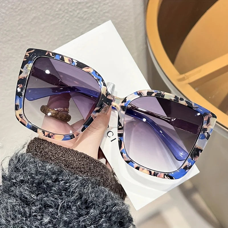 Tortoiseshell Square Sunglasses